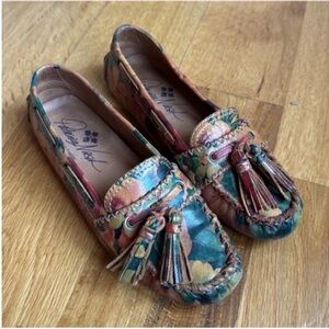 Patricia Nash floral Loafers